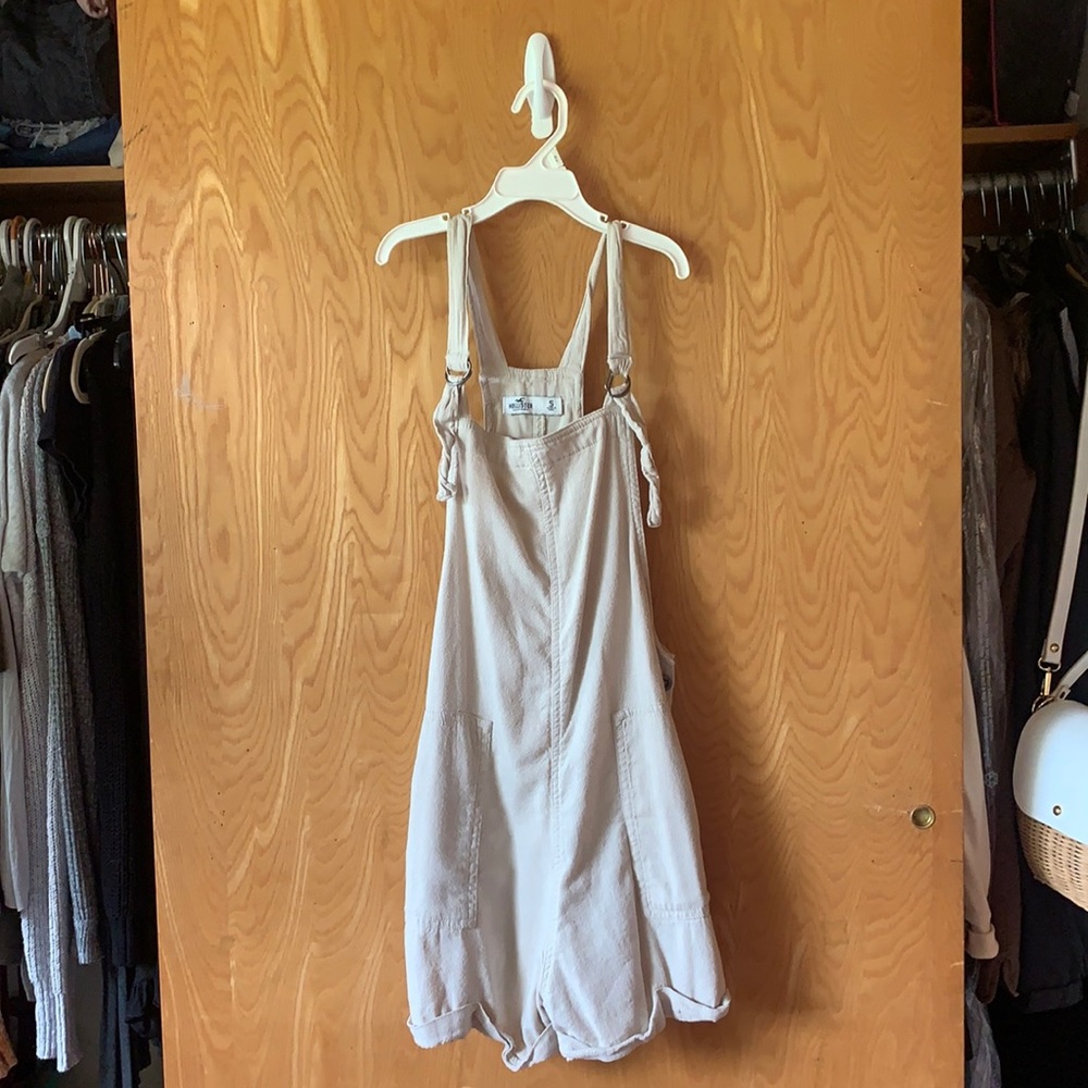 Hollister Tan Overalls
